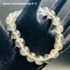bracelet en fluorite noire