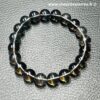 Bracelet en fluorite noire de Chine "perles 10mm" (réf cfl1) – Image 3