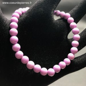 Bracelet phosphosiderite du Pérou perles de 6mm