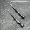 Boucles d'Oreilles Iolite (réf boi2) – Image 3