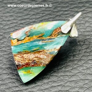 Pendentif en opale Péruvienne “Cordillère des Andes” (réf poa7)