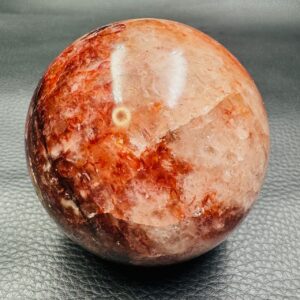 Sphère en Quartz Hématoide