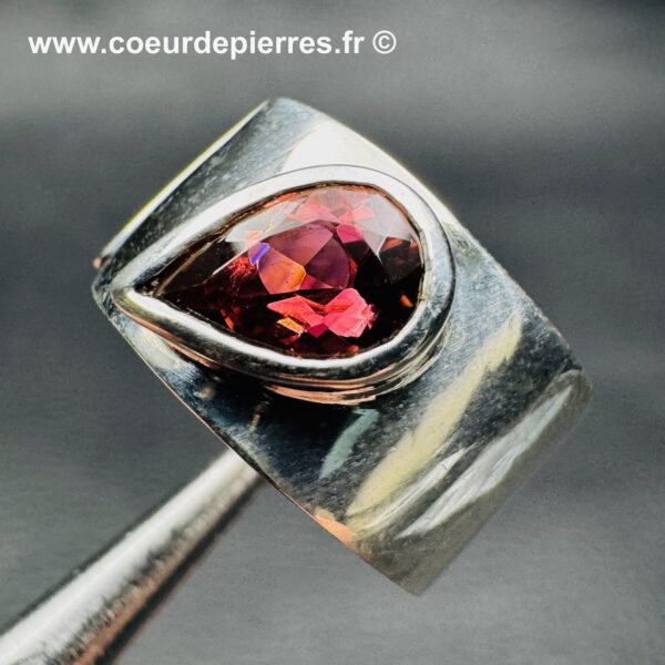 Bague Tourmaline Rouge