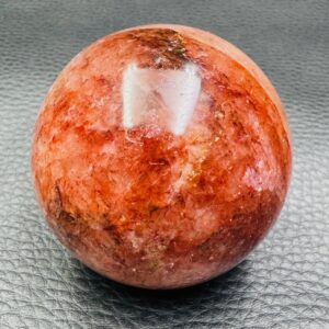 Sphère en Quartz Hématoide