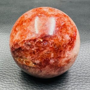 Sphère en Quartz Hématoide