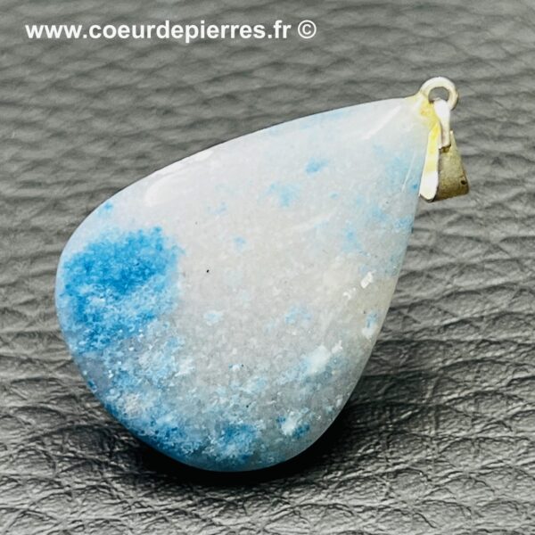 pendentif quartz lazulite