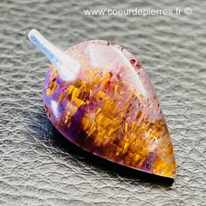 Pendentif Améthyste à inclusions de Goethite du Brésil “Super seven” (réf pss5)
