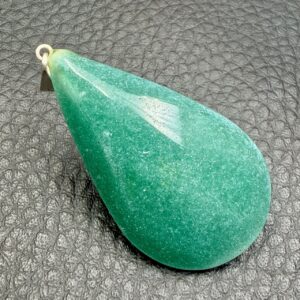 pendentif en aventurine verte