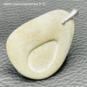 Pendentif pierre des fées “Rivière Harricana” du Canada (réf ppf7)