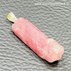 Pendentif en tourmaline rubellite du Brésil (réf t11)