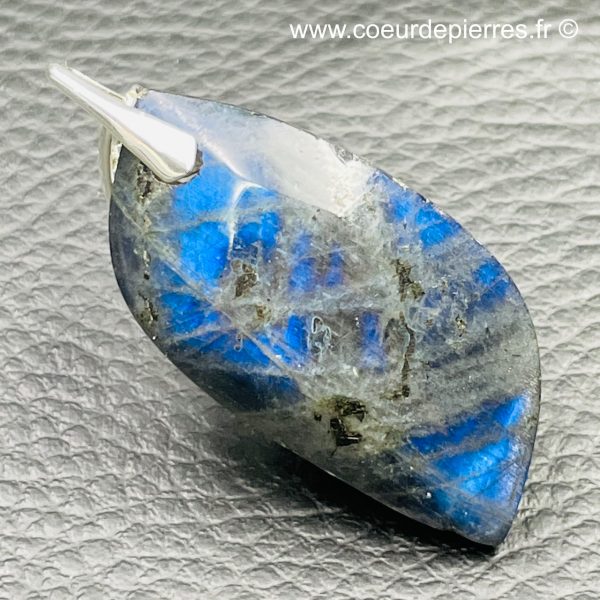 Pendentif Labradorite Bleu Abyssal
