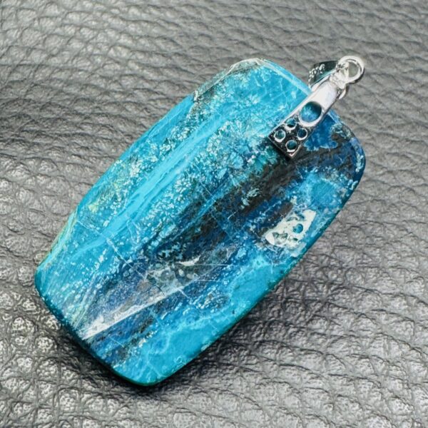 Pendentif en Shattuckite d’Arizona U.S.A (réf ctk14) – Image 3