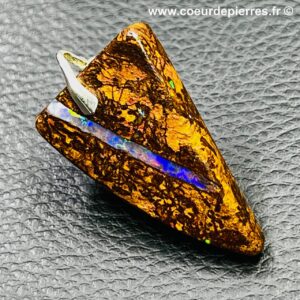 Pendentif en opale boulder d’Australie de 65 carats (réf po11)