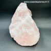 Quartz Rose "Brut" de Madagascar (réf prb6) – Image 3