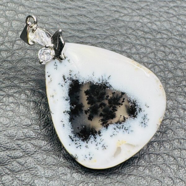 Pendentif Agate Dendritique du Brésil (réf ag18) – Image 2