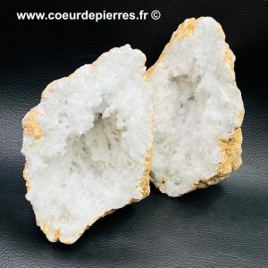 Géode cristal de roche du Maroc 1,508Kg (réf gcr16)