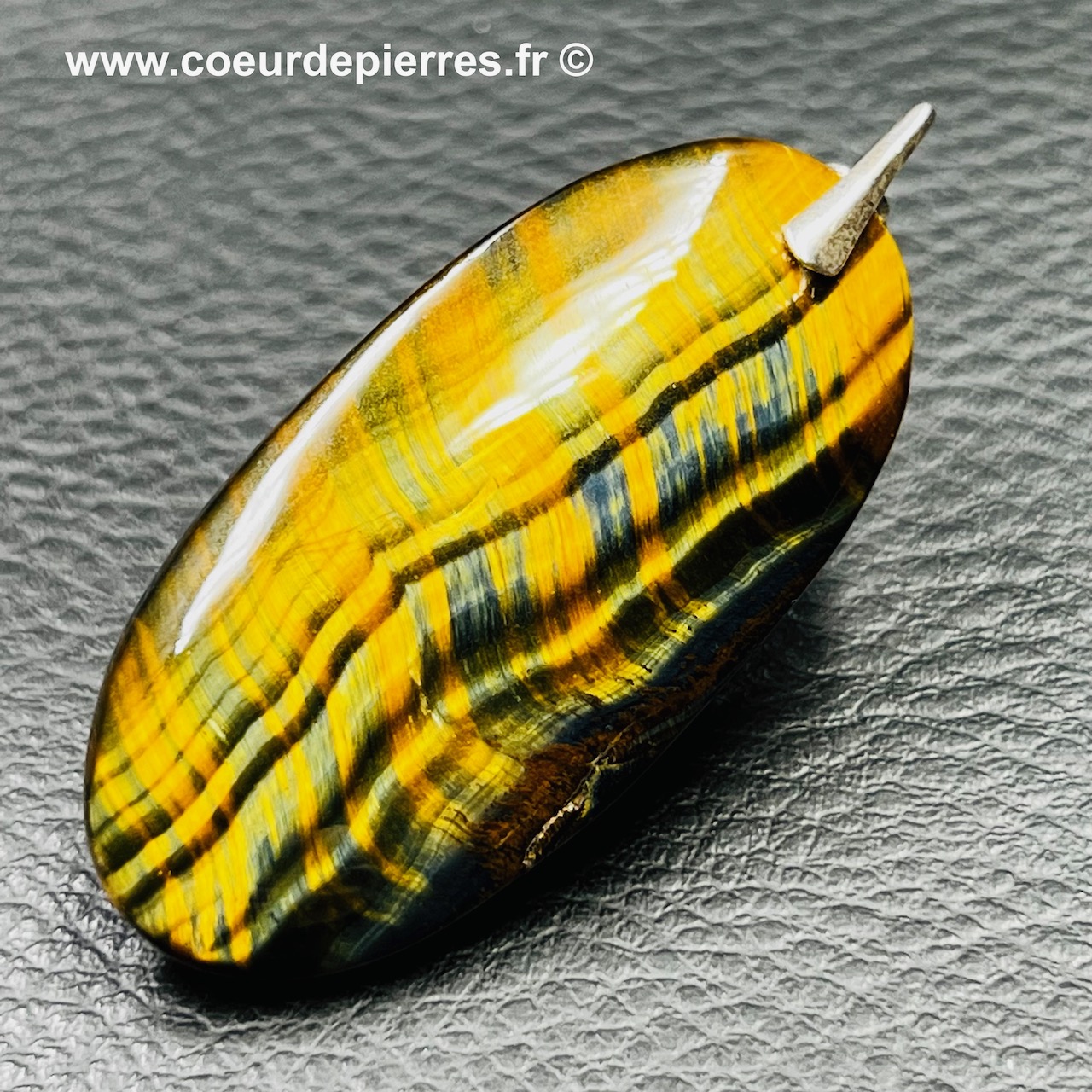 Pendentif oeil de faucon d’Afrique du Sud (réf pof22)