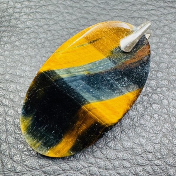 Pendentif Oeil de Faucon d'Afrique du Sud (réf pof6) – Image 3