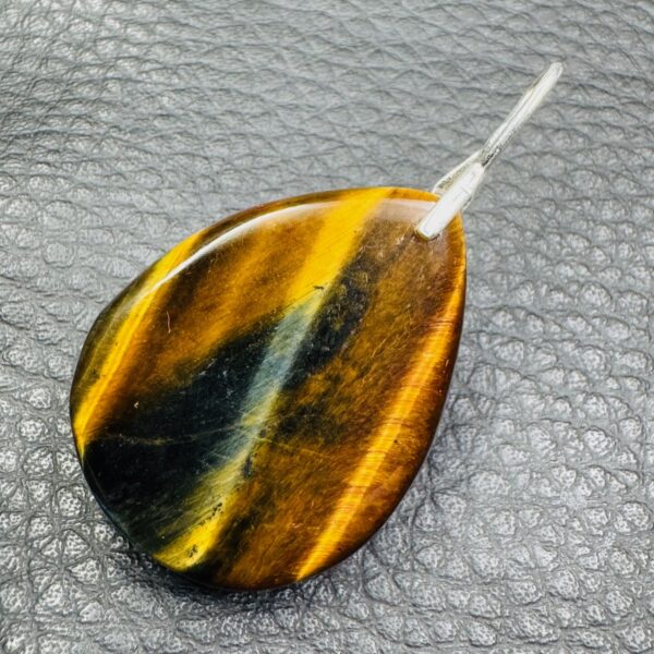 Pendentif Oeil de Faucon d'Afrique du Sud (réf pot21) – Image 3