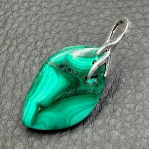 Pendentif en Malachite