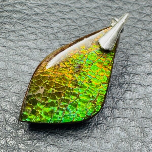 Pendentif en Ammolite du Canada (réf amol12) – Image 2