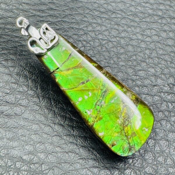 Pendentif en Ammolite du Canada (réf amol1) – Image 2