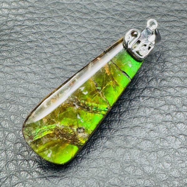 Pendentif en Ammolite du Canada (réf amol1) – Image 3