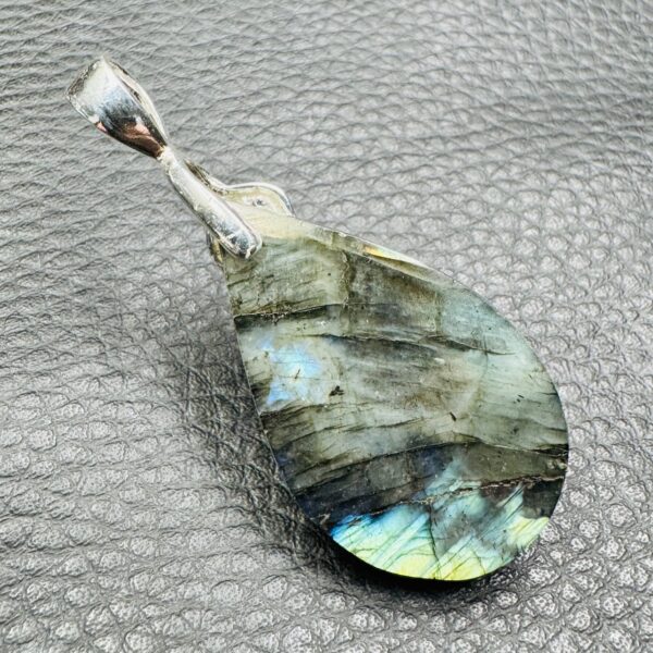 Pendentif Labradorite Dorée (réf ld28) – Image 4