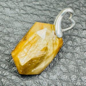 Pendentif en Saphir Jaune