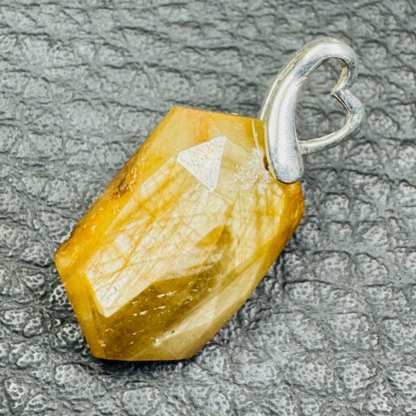Pendentif en Saphir Jaune