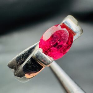 Bague en Tourmaline Rubellite