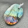 Pendentif Labradorite Bleu Lagon (réf lbl21) – Image 3
