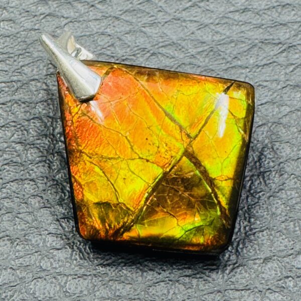 Pendentif en Ammolite du Canada (réf amol5) – Image 2