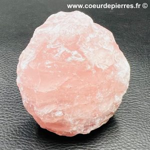 Bloc brut de quartz rose de Madagascar 0,246 Kg (réf prb4)