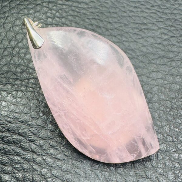 Pendentif en Quartz Rose du Brésil (réf qro10) – Image 3