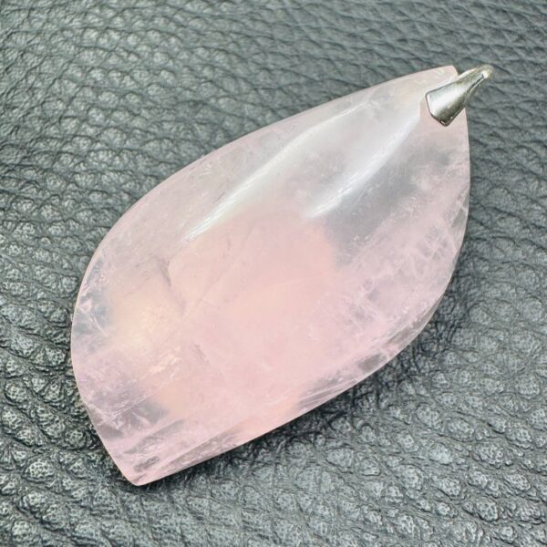 Pendentif en Quartz Rose du Brésil (réf qro10) – Image 2