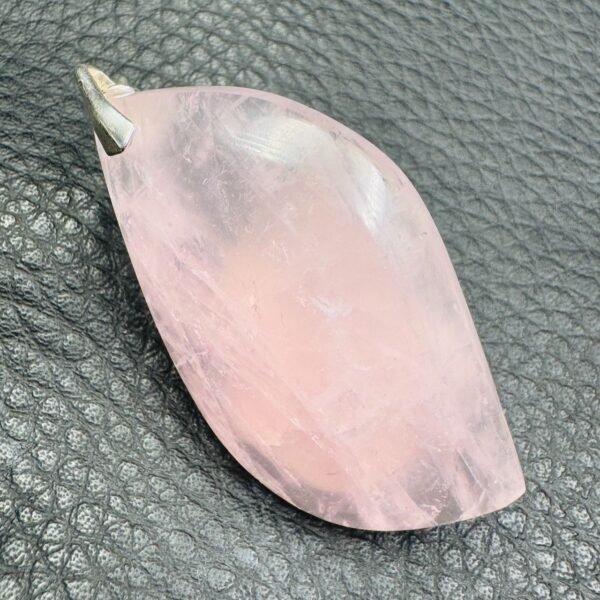 Pendentif en Quartz Rose