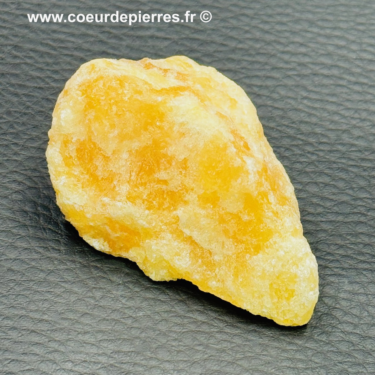 Calcite orange pointe haute 9/10cm main image 0