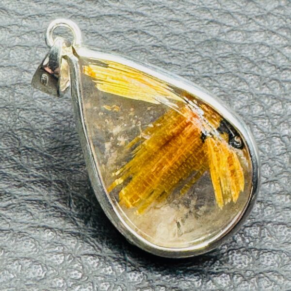 Pendentif en Quartz Rutile (réf qr12) – Image 2