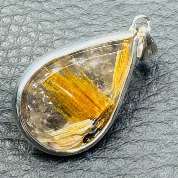 Pendentif en Quartz Rutile (réf qr12) – Image 4