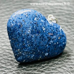 Pendentif en aventurine bleue du Brésil (réf qb3)