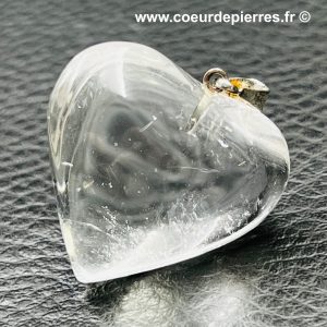 Pendentif en cristal de roche du Brésil (réf cr8)