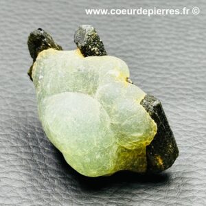 Prehnite sur Épidote du Mali (réf pse12)