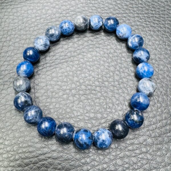 Bracelet en Sodalite "perles de 8mm" – Image 4