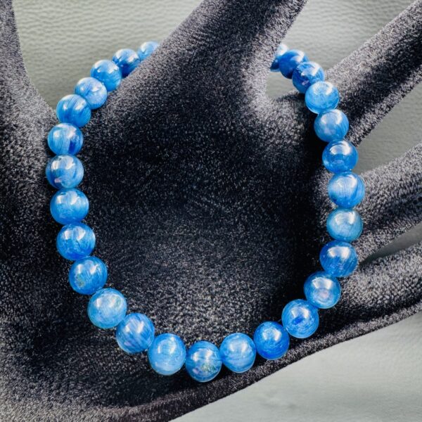 Bracelet en Cyanite Bleue