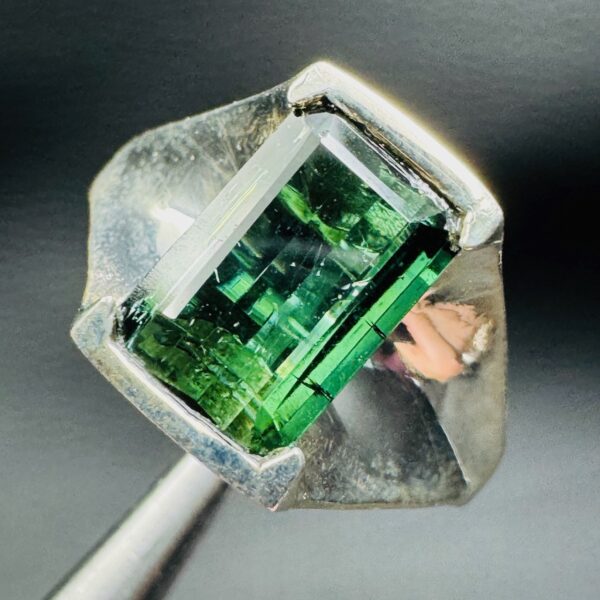 Bague Tourmaline Verte "taille 58" (réf bat11) – Image 2