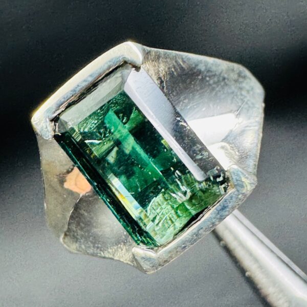 Bague Tourmaline Verte "taille 58" (réf bat11) – Image 3