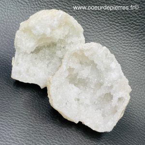 Géode cristal de roche du Maroc 0,147kg (réf gcr7)