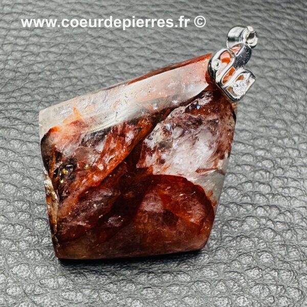 Pendentif Quartz Hématoide