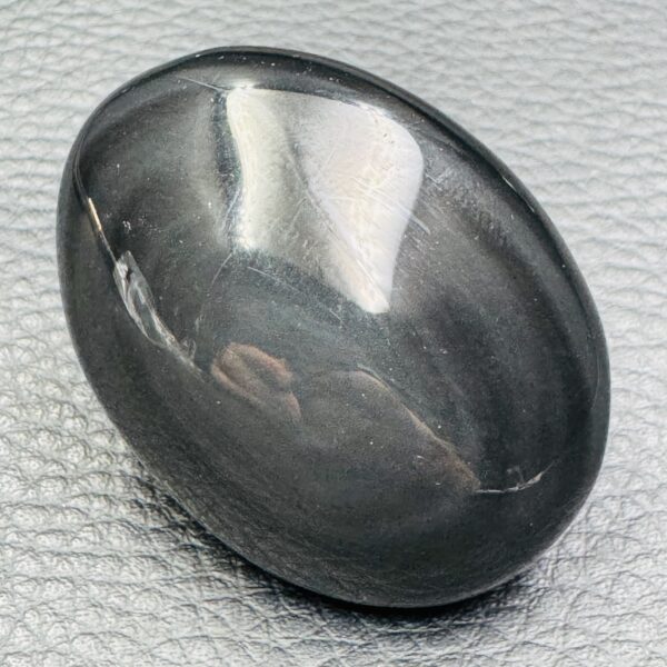 Obsidienne Noire brute “galet” du Mexique (réf ob1) – Image 3
